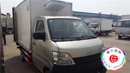 舟山國五冷藏車銷售部 冷鏈車廠家直銷，選擇廈工楚勝的卓越優勢